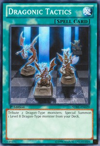 Dragonic Tactics - SDBE-EN029 - Common - 1st Edition x3 - Near Mint