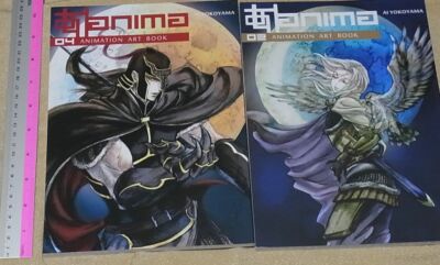 Ai Yokoyama The Heroic Legend of Arslan Animation Art Work Book 2 Set