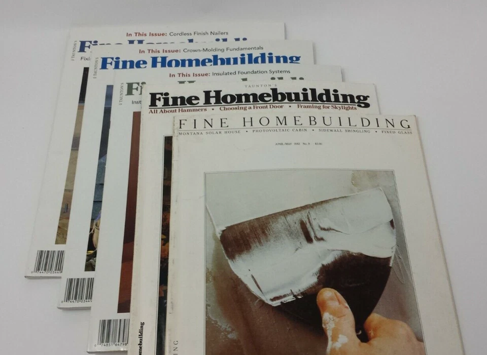 Fine Homebuilding Magazine 5 Issues, Taunton Press - Image 2 of 4