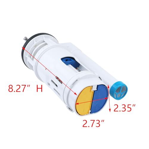 Toilet Dual Flush Valve,Fill Valve,Push Button,Toilet Repair Kit 210mm