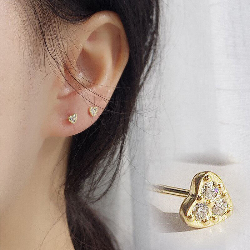 Dainty And Appealing Cute Small Gold Earrings Designs – Blingvine-vietvuevent.vn
