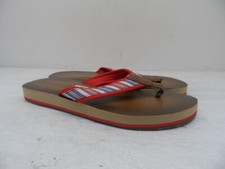 Sperry Women's Topsail Prints Thong Flip Flop Sandals STS93299 Brown 6M
