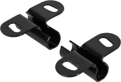 Wheelbarrow Spare Parts Axle Bracket Set Replacement Accessory Durable Black