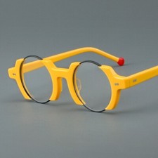 Luxury Retro Round Reading Glasses Women Men Readers Acetate Eyeglass Frames