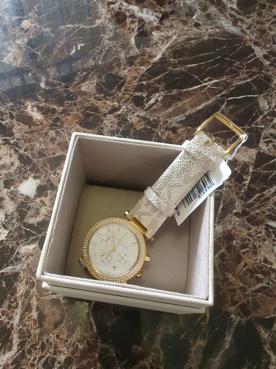 [関税込/国内発] MICHAEL KORS 腕時計 MK6916 39mm ホワイト 関税込/国内発] MICHAEL KORS 腕時計 MK6916 39mm ホワイト