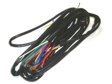 Vespa PE Non Indicator Wiring Loom with Diagram Italian 007863