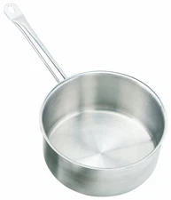 Crestware 3 Quart Stainless Steel Saute Pan with Pan Cover