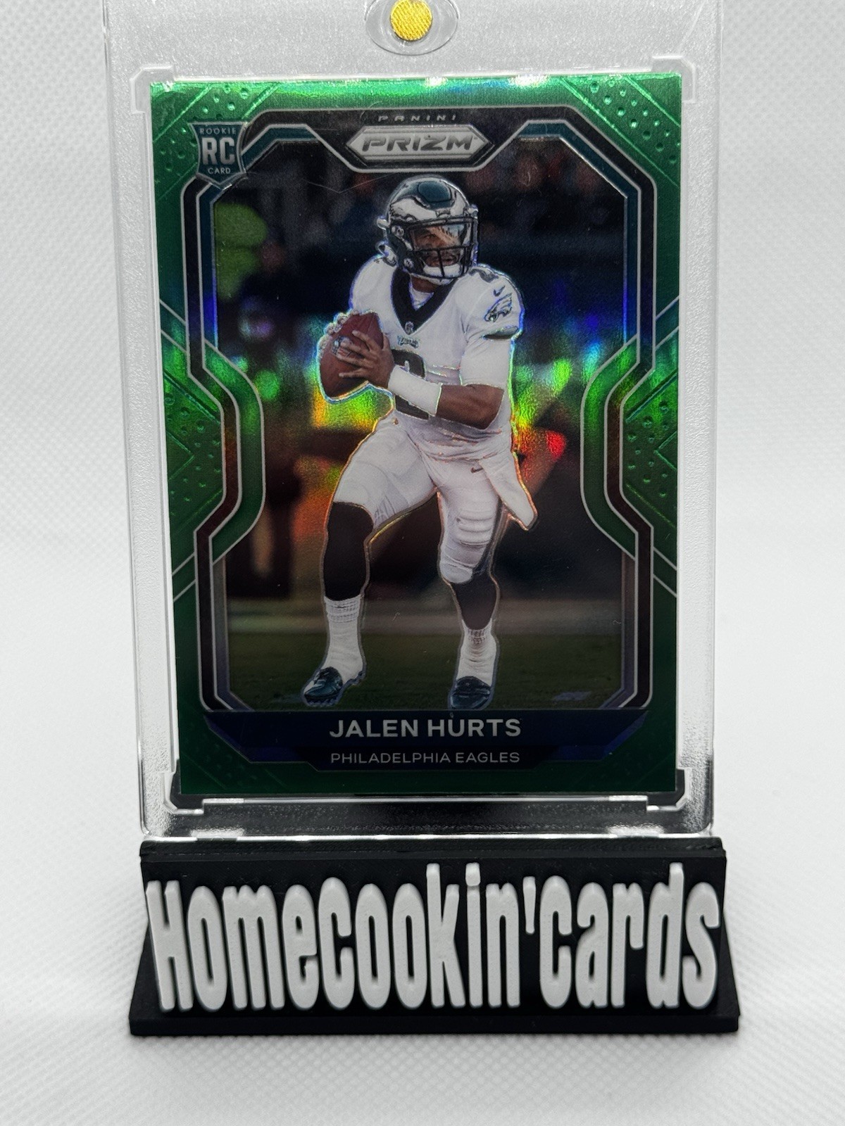 Jalen Hurts Panini Prizm #343 Green
