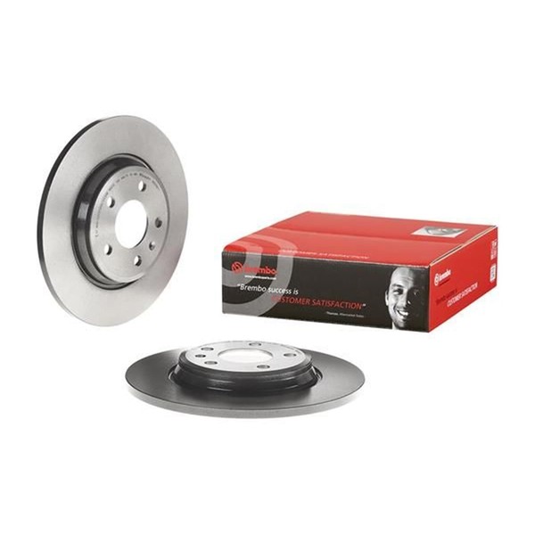 2X Brembo Bremsscheiben 300Mm Voll Hinten Passend FÜR Audi A4 A5 A6 A7 Q5-image