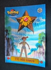 STARYU TV5 HOLO FOIL POKEMON TOPPS SERIE 1 CARTE 1999 ITA - PACK FRESH MINT