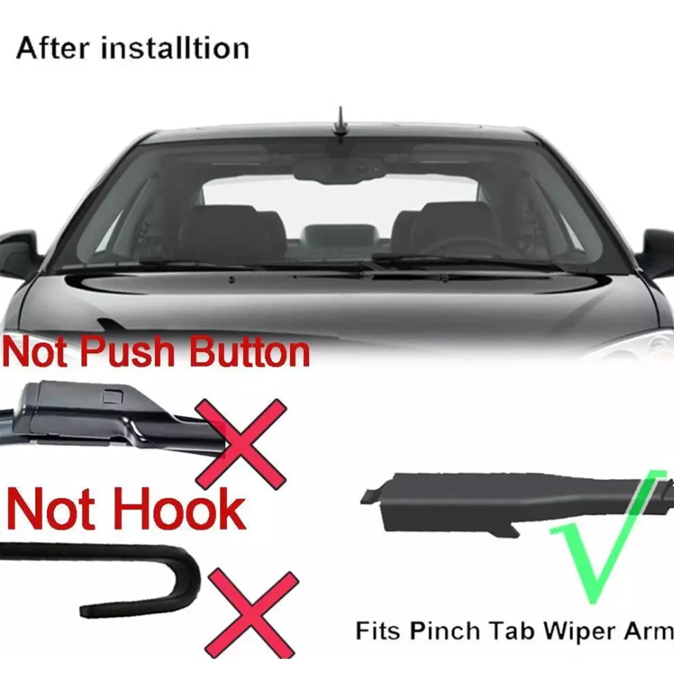 2 piezas limpiaparabrisas delantero para Buick Enclave MK1 2012-2017 24"21" Foto 2 de 4