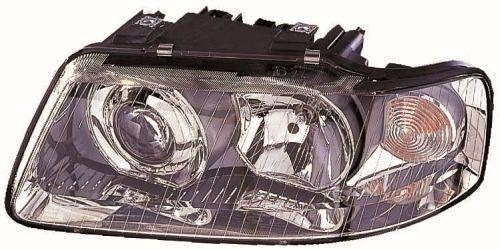 ABAKUS Main Headlight 441-1160R-LD-EM Right For Audi H1/H7 Electrical