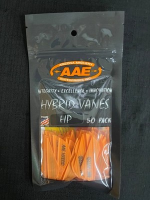 Arizona Archery Enterprise AAE Hybrid HP Arrow Vane Multiple Colors 50 Packs NEW