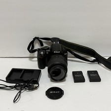 Nikon D3100 14.2MP Digital SLR Camera w/ VR 18-55mm Lens Extras