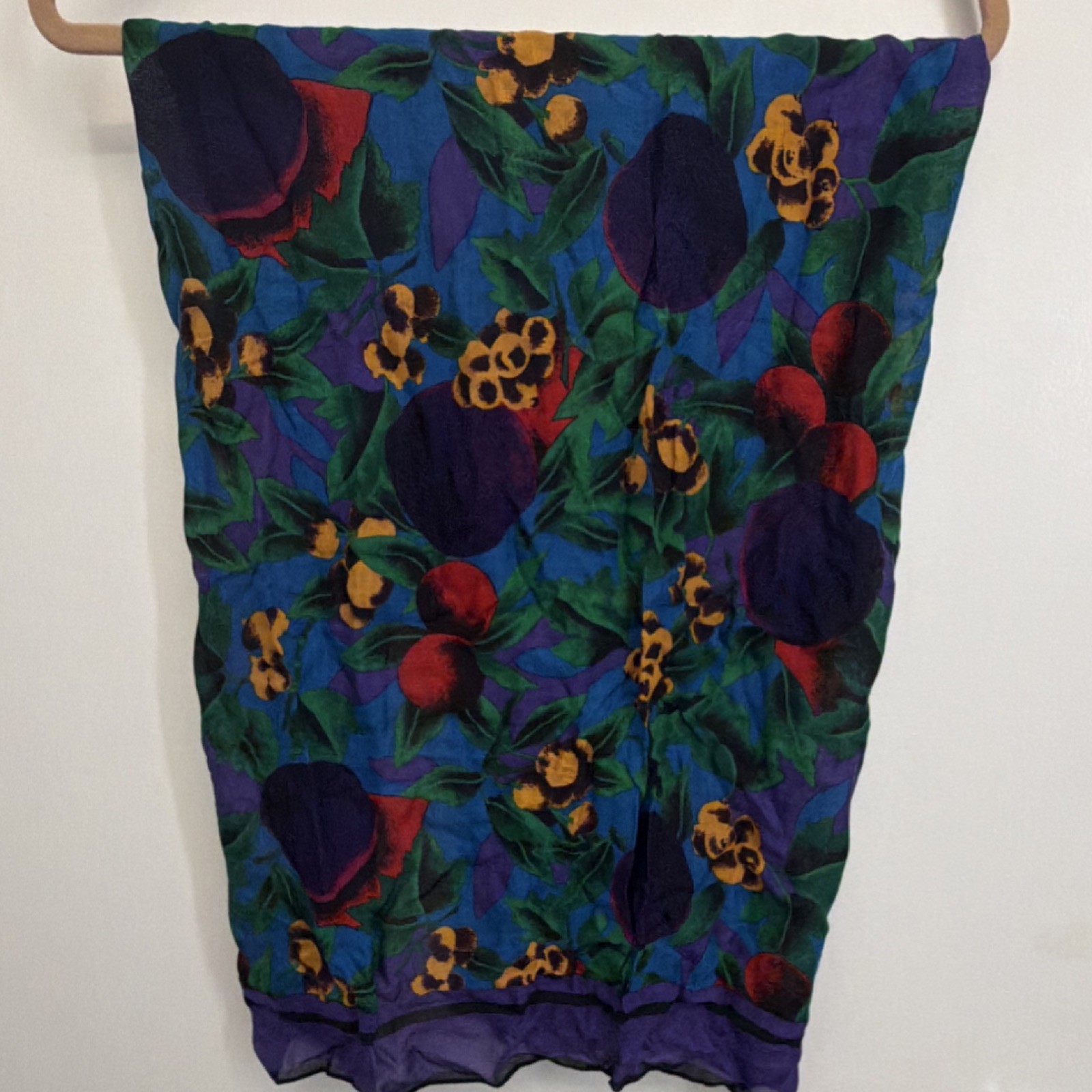 Echo Women's Rayon Rectangle Scarf Multicolor Pur… - image 3