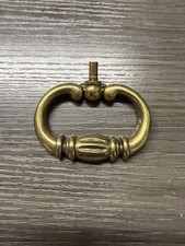 Vintage KBC Heavy Brass Ornate  Furniture Drawer Handle Pull Cabinet