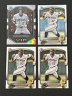 Konnor Griffin 4-Card Lot- 2025 Bowman Prospect VIP & Chrome & 2-Base Pirates