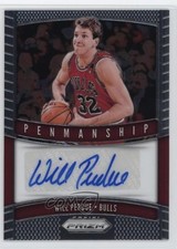 2019-20 Panini Prizm Penmanship Will Perdue #PM-WPD Auto 07ke