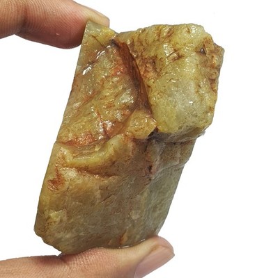 772 kt natürlicher Chrysoberyll Katzenauge roh grob AAA-Qualität lose Edelste...