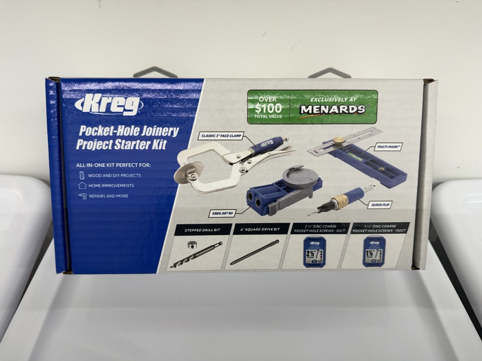 Kreg Jig Pocket-Hole Joinery Project Starter Kit