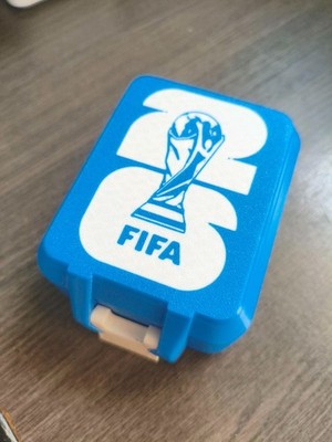 2026 World Cup 3.5in Sticker Panini FIFA Case Box Storage Box Durable Hard Case