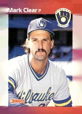 1989 Donruss #528 Mark Clear