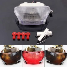 Clear Taillight integrated Turn Signals For Daytona Speed Triple 595 955 955i