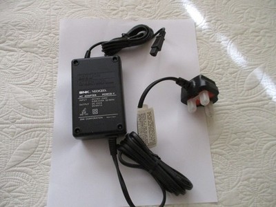NEO GEO CD AC Adapter Power Supply - Model: POWCD-Y - For UK Console - NEW