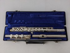 Gemeinhardt Solid Silver Flute Elhart Indiana 30SHB 419453 w/ Case