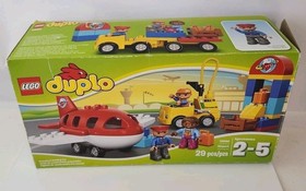 Lego Duplo Airport #10590 Preschool Toy Missing Pieces.