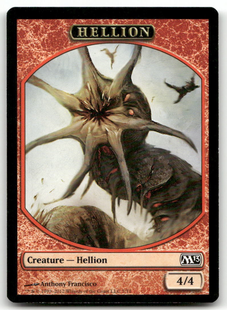 Hellion Token #7 (LP) Magic 2013 M13 Magic MTG