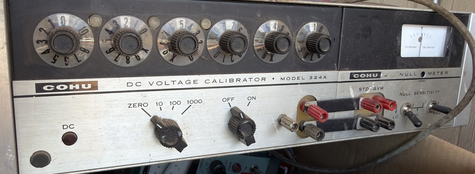 Cohu 324A DC Voltage Calibrator