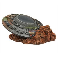Aqua Della Ufo S – Weltraum Aquarium-Dekoration 15,2 X 11,8 X 6,8 Cm