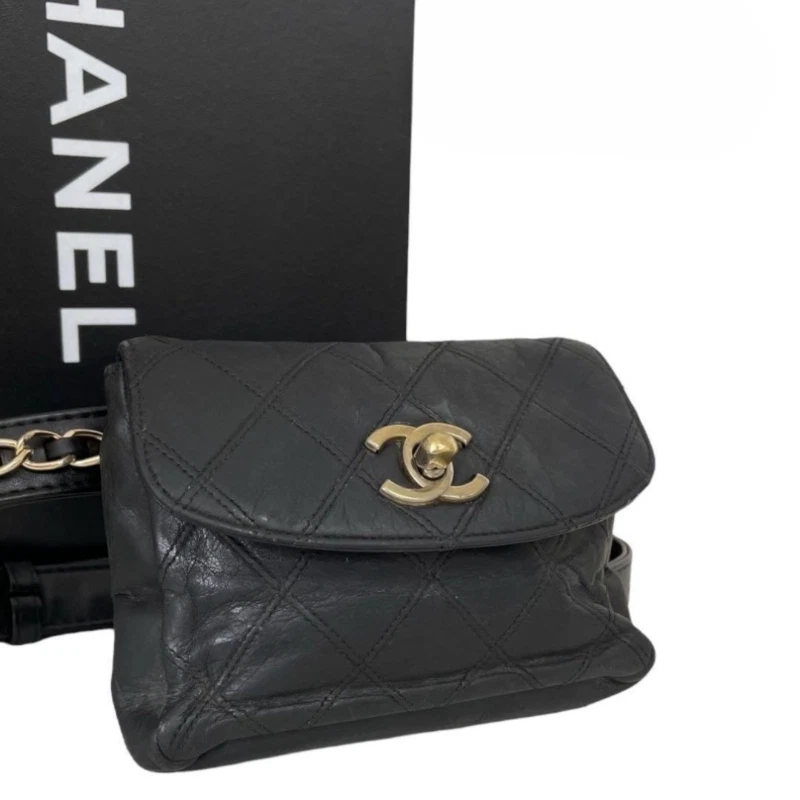 CHANEL Turn Lock Belt Bag & Fanny Pack Handbags & Bags for Women for sale