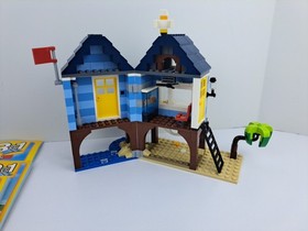 LEGO CREATOR 31063- BEACHSIDE VACATION- 100% COMPLETE WITH INSTRUCTIONS