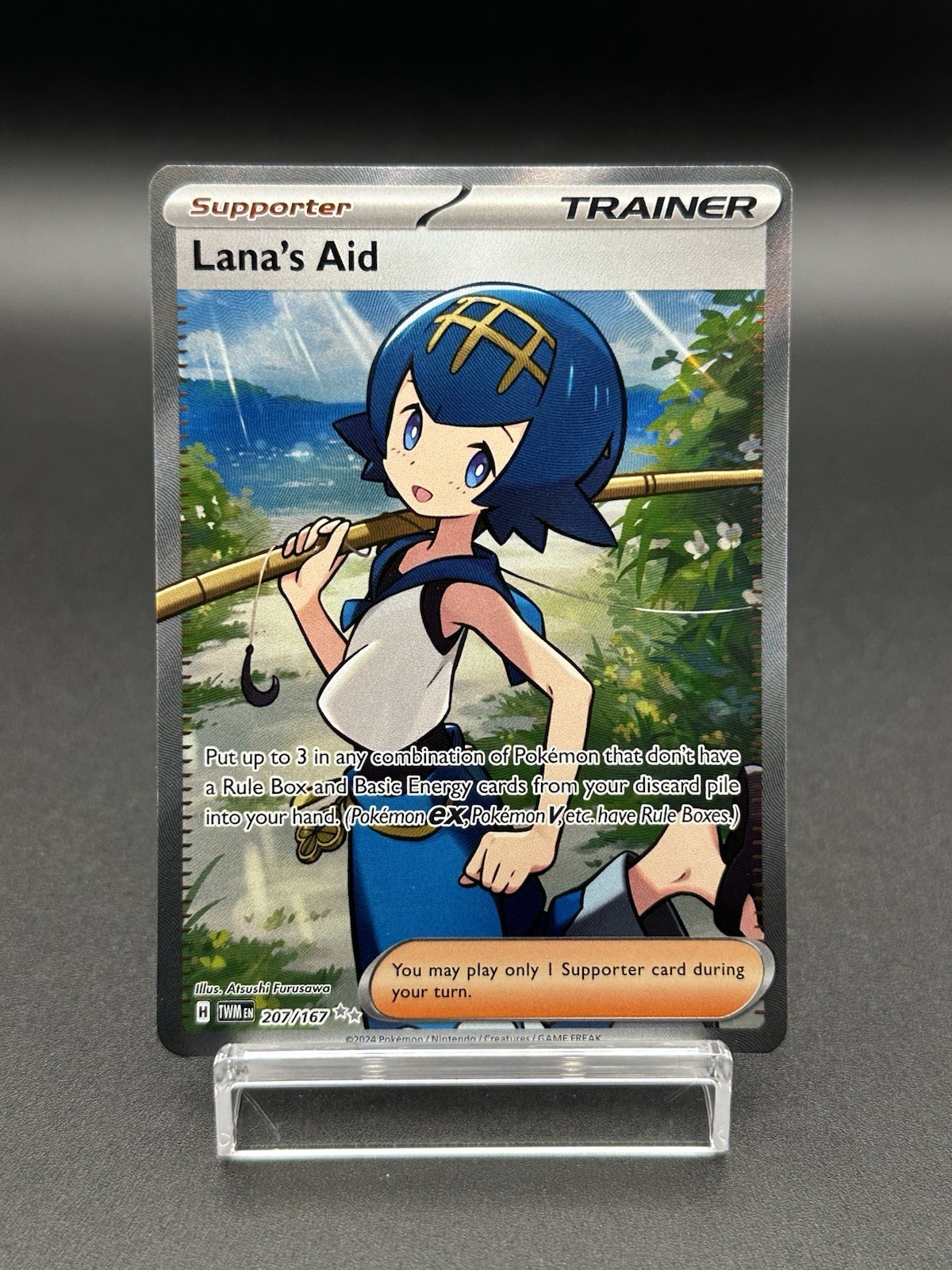 Lana's Aid - 207/167 - SV06: Twilight Masquerade Ultra Rare Pokemon TCG