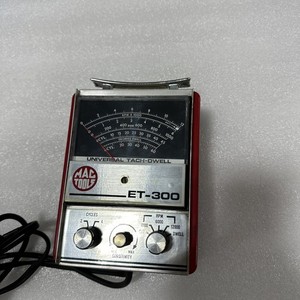 Testeur D'allumage MAC Chrome Tach-Dwell Meter Modèle ET-11 - Fabriqué Aux USA, Vendu Tel Quel Non Testé