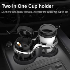 2x Car Cup Water Bottle Holder Insert Adapter Extender Expandable Removable Base 2x Car Cup Water Bottle Holder Insert Adapter Extender Expandable Removable Base