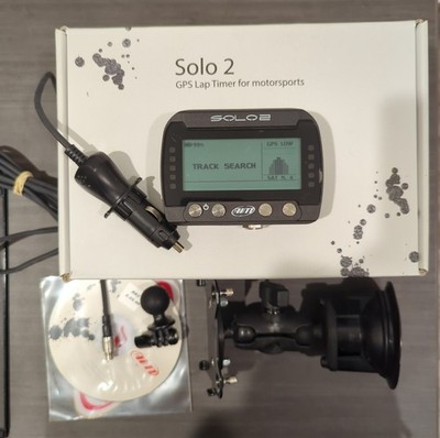 AiM SOLO 2 GPS Lap Timer & RAM Mount