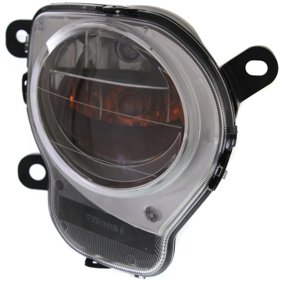 Turn Signal Light Set For 12-19 Fiat 500 Convertible Hatchback LH RH Chrome Trim - Image 4 of 4