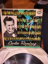 Carlos Ramirez Sings Bronjo BR138 G+ Cover NM Vinyl Yellow Label Latin