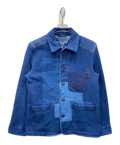 BLUE BLUE Hongai sashiko coverall Size: 2 Blue Men 700056-537