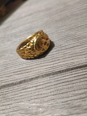 (read desc) Solid Metal Party Ring Men's (feel free to offer!)