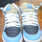 Nike Air Jordan 1 Mid Unisex Niños Mid Top Zapatilla EE. UU. 1 Azul Claro 640737-401