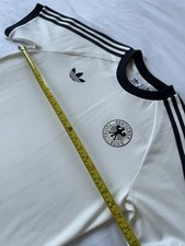 Sz M   Adidas Adicolor Classics Germany 3 Stripes Beckenbauer Retro Tee Shirt