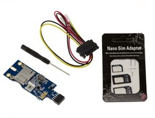 MiniPCIe To USB 9 Pin Internal Adapter For WWAN LTE Module - SIM Slot 3G 4G