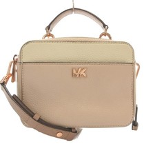 Borsa a tracolla Michael Kors in pelle rosa tracolla 2WAY beige logo B (età...