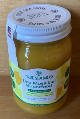 Superfood 5 Blends in 1 16 Fl Oz Exp 07/26 True Sea Moss Gel