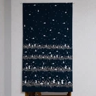 Japanese Noren  Curtain NAVY RABBIT　FROM JAPAN　85x150cm