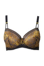 TruYou Damen große Größen TruYou Bügel BH Softschalen Colorspitze 842706